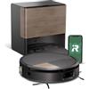 iRobot Roomba® Plus 775 Combo Robot Aspirapolvere Lavapavimenti con Stazione AutoWash™ Autosvuotante, 30.000 Pa, PowerSpin™ Mop con Acqua Calda 75°C, LiDAR + AI, nero