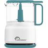 LITTLE BALANCE 3030 Happy Mix, Mini tritatutto elettrico, Mini frullatore versatile: Carne, Verdura, Frutta, Erbe, Ali, Cipolle, Ciotola 840 ml, Lama Inox,250 W, Smeraldo