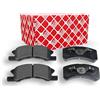 FEBI BILSTEIN Kit pastiglie freno, Freno a disco 170246 | Compatibile con: DAIHATSU CUORE V, CUORE VI, CUORE VII, TREVIS, MITSUBISHI MIRAGE / SPACE STAR VI Schrägheck