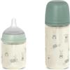 Suavinex Confezione 2 Biberon Vetro 120ml+240ml SX Pro Wonder Verde