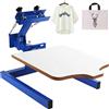 SDKEHUI Silk Screen Printing Machine 1 Colore 1 Stazione Screen Printing Machine Stampa Serigrafica Macchina da Stampa T-Shirt Removibile
