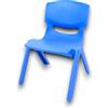 KORAT Sedia per Bambini in Plastica Resistente 48x33x36 cm Portata Fino a 60 Kg Seduta Ergonomica e Leggera, Disponibile in Vari Colori Ideale per Asilo, Cameretta, Attività, Gioco (Azzurra)