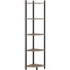 Vicco Libreria Bivio, Rovere dorato/antracite, 29 x 133 cm