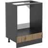 Vicco Mobile per forno da incasso R-Line, Rovere artigianale, 60 cm