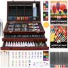 JOTOL Valigetta Colori Bambina,Kit Disegno per Bambini,Set Pittura e Disegno