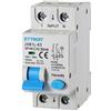 ETTROIT Dispositivo di protezione interruttore differenziale 2P+N 10A 4.5kA 30mA 220V 2 Moduli DIN Ettroit JXB1L-63-2P+N-10A