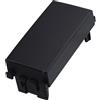 ETTROIT 2 Pezzi Copritasti Copriforo Falso Polo 1P Nero Compatibile Con Vimar Arke
