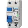 ETTROIT Magnetotermico Differenziale Puro 2P 63A 30mA CURVA B 6KA AC/DC 220V