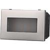 ETTROIT AG0323 Lampada Led Segnapasso 3P 220V Grigio 3000K Compatibile Con Bticino Axolute