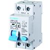 ETTROIT Interruttore Magnetotermico Differenziale 1P+N 20A 30mA 220V 6KA CLASSE A - JX272064