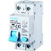 ETTROIT Interruttore Magnetotermico Differenziale 1P+N 25A 30mA 220V 6KA CLASSE A - JX272564
