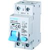 ETTROIT Interruttore Magnetotermico Differenziale 1P+N 6A 300mA 220V 6KA 2 Moduli DIN - JX270663