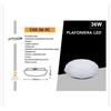 Universo PLAFONIERA LED LAMPADA DA PARETE 36W 220-240v - 50/60Hz 3000K/6500K IP20 C02-36-3C