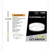 Universo PLAFONIERA LED LAMPADA DA SOFFITTO 18W 220-240V IP44 120Â° BL230-B3C