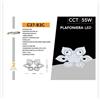 Universo PLAFONIERA LED LAMPADA DA SOFFITTO 55W 220-240V 50/60Hz 440LM 3000K/4000K/6500K C27-B3C
