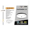 Universo PLAFONIERA LED LAMPADA DA SOFFITTO UNIVERSO 18W 200-240V 120Â° IP44 2800K/4000K/6500K BL230-N3C