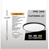 Universo PLAFONIERA LED LAMPADA DA SOFFITTO UNIVERSO 36W 220-240V IP40 120Â° 2700K/4000K/6500K LV480-N3C