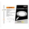 Universo PLAFONIERA LED LAMPADA DA SOFFITTO UNIVERSO 48W - IP20 - 240Â°- 220-240V - 3000K/6500K Mod. C64-3C
