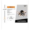 Universo PLAFONIERA LED LAMPADA DA SOFFITTO UNIVERSO E27- IP20- 220-240V - Mod. PN-16