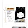 Universo Plafoniera LED Universo 9W IP65 Lampada da Soffitto e Parete 180Â° 100-240V Mod. BL130-B3C