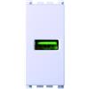 ETTROIT Modulo Presa Caricatore USB 5V 2,1A Colore Bianco Compatibile Con Vimar Arke