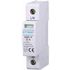 ETTROIT Scaricatore di sovratensione 220V Tipo T2 1 Polo 275V 10kA-20kA Occupa 1 Moduli DIN Ettroit JX5110