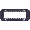 ETTROIT Supporto slim 6 posti compatibile Bticino Axolute per cassetta 6 moduli Ettroit AN0206S