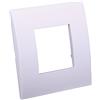 ETTROIT Placca Plastica Serie Venus 2P Colore Bianco Compatibile Con Vimar Arke
