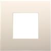 ETTROIT Placca Plastica Serie Venus 2P Colore Sabbia Compatibile Con Vimar Arke
