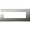 ETTROIT Placca Plastica Serie Venus 7P Colore Bronzo Compatibile Con Vimar Arke