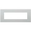 ETTROIT Placca Plastica Serie Venus 7P Colore Sabbia Compatibile Con Vimar Arke