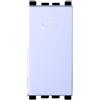 ETTROIT Pulsante 1P 16A Unipolare Colore Bianco Compatibile Con Vimar Arke