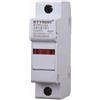 ETTROIT Supporto per fusibili cilindrici portafusibili Base RT18-63 1P DIN 14 x 51mm DC 1000V JX12151
