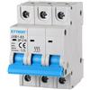ETTROIT Interruttore magnetotermico automatico 3P 16A 220V 380V 6Ka 3 Moduli DIN Ettroit JX131660