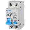 ETTROIT Interruttore magnetotermico Differenziale 1P+N 20A 4.5kA 30mA 220V 2 Moduli DIN Ettroit JXB1L-63-2P+N-20A