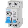 ETTROIT Interruttore magnetotermico Differenziale 2P+N 16A 4.5kA 30mA 220V 2 Moduli DIN Ettroit JXB1L-63-2P+N-16A