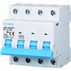 ETTROIT Interruttore Magnetotermico Fotovoltaico 4P DC 1000V 16A 6kA Occupa 4 Moduli DIN Ettroit JX6416