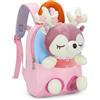 PROTAURI Zainetto Asilo Bambina 1-4 Anni 3.2L, Hirsch Design