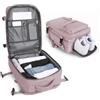 BJLFS Borse da Cabina per Ryanair 40×30×20 Zaino da Viaggio Aereo Bagaglio a Mano 40x20x25 Easyjet 45×36×20 Bagaglio a Mano Wizzair 40x30x20 Zaino Casual per Laptop da 14 Pollici