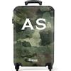 NoBoringSuitcases.com NoBoringSuitcases© Valigia Bagaglio a Mano, Trolley | 55x40x20 cm - Personalizzabile, Valigie, da Stiva (Motivo mimetico