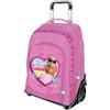 VARZI Dal 1956 ® - Zaino Trolley Barbie 2 Ruote 2 Scomparti