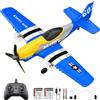 HAWK'S WORK 3CH P-51D Mustang Aereo RC, Warbird Stabilizzato per Princ. | Stabil