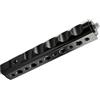 Mekalero Lega di alluminio Camera Handle Cage Cold Shoe Handle per migliorare la stabilità e la compatibilità degli accessori Cold Shoe