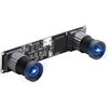Mkcavne Telecamera USB A Doppia Lente Sincronizzata con Sensore CMOS OV9750 Webcam 1.3MP Modulo Telecamera USB VR 3D OTG Stereo