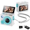 Generic La più piccola fotocamera dello schermo 1080P Video 21 Pollice Camera con Scheda di Memoria 1.47In Schermo LCD per Creatori di Contenuti Azione Esperta