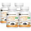 Hyper Integratore Curcuma Zenzero Pepe Nero Curcumina Piperina Alto Dosaggio Antinfiammatorio Naturale Dolori Articolari Mestruali Antiossidante Riattivare il Metabolismo e Digestione Turmeric Plus 240comp