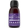 Ketosource Olio MCT C8 | 4X Chetoni vs Altri MCT | 99%+ Purezza | 100ml Plastica