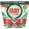 Fairy Tab Lavastoviglie Caps Platinu Plus Yelloe, Confezione da 22 Caps