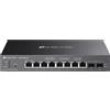 TP-Link Omada SG2210XMP-M2 switch di rete Gestito L2/L2+ 2.5G Ethernet (100/1000/2500) Supporto Power over (PoE) Montaggio da desktop/parete Nero [SG2210XMP-M2]