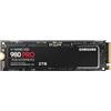 Samsung SSD Samsung MZ-V8P2T0BW drives allo stato solido M.2 2 TB PCI Express 4.0 V-NAND MLC NVMe [MZ-V8P2T0BW]